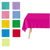 Toalha de mesa de plástico 1,80 x 1,20 m - 1 unidade