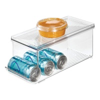 34,3 x 13,6 x 14,5 cm organizador de bebidas com tampa