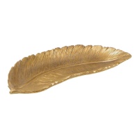 Removedor de bolsos de penas de ouro 25,3 x 8,5 cm - DCasa