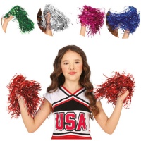 Pompons de chefe de claque para crianças - 2 peças