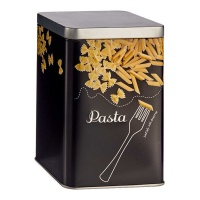 Lata de 16 x 10,5 x 10,5 cm Pasta de metal