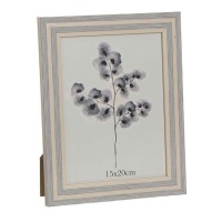 Moldura cinzenta Poppy para fotografias de 15 x 20 cm - DCasa
