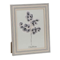 Moldura Poppy cinzenta 15 x 20 cm