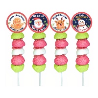 Espetada de Natal com frase de 60 gr - 1 unidade