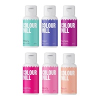 Coloração em gel à base de óleo Fairytale 20 ml - Colour Mill - 6 unidades