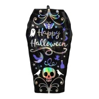 Balão de caixão de Happy Halloween de 38 X 68 cm - Anagram