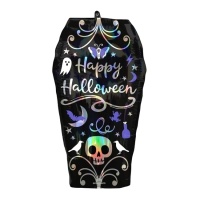 Balão Happy Halloween Caixão 38 X 68 cm - Anagrama