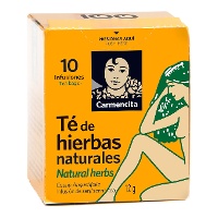 Chá de Ervas Naturais - Carmencita - 10 saquetas