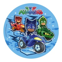 Papel de açucar de PJ Masks em ação de 16 cm