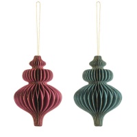 Pendentes ninho de lanternas 10 x 15 cm - 6 unidades