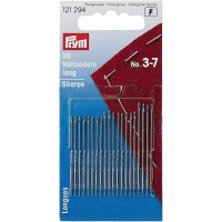 Agulhas de costura manuais longas nº 3 - 7 - Prym - 20 pcs.