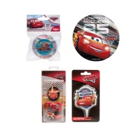 Pacote de festas de aniversário Carros - Dekora - 4 produtos