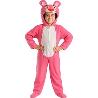 Fato de pantera cor-de-rosa para crianças