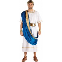 Fato de fantasia Caesar Augustus para homem