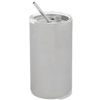 Copo de 0,60 L com tampa e palhinha