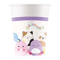 Copos Squishmallows 200 ml - 8 unidades