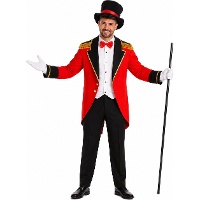 Fato de domador de circo para homem