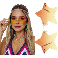 Óculos de Estrelas Amarelas