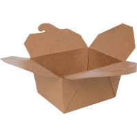 Embalagem de cartão para alimentos, 11,3 x 9 x 6,3 cm - 50 unidades