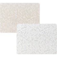 Individual de Mesa em Cortiça 40 x 30 cm com Folhas - 1 Unidade