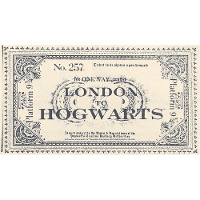 Guardanapos Harry Potter 'London to Hogwarts' de 20 x 11 cm - 20 unidades