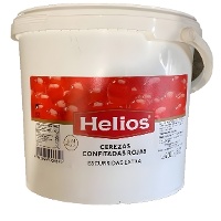 Cerejas vermelhas cristalizadas 4 kg - Helios