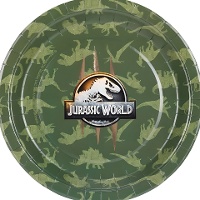 Pratos Jurassic World de 23 cm - 6 unidades