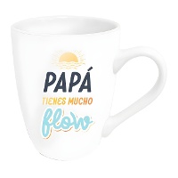O pai tem muita caneca Flow de 350 ml