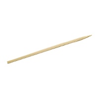 Espetos de madeira de 25 cm - 200 unidades