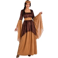 Fato de mulher medieval