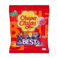 Chupa Chups de sabores sortidos em saco - 10 unidades