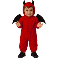 Fato de diabo para bebé