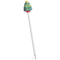Lápis de Árvore de Natal