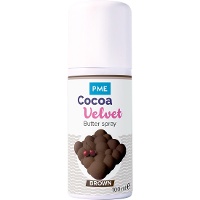 Spray comestível com efeito aveludado de manteiga de cacau de 100 ml - PME