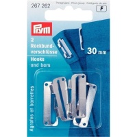 Ganchos de calças e saia 30 mm - Prym - 2 pcs.