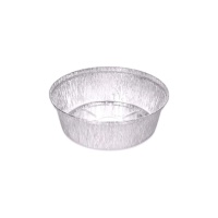 Recipiente redondo descartável de 21 x 5,7 cm - 2 peças