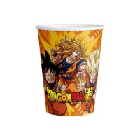 Copos Dragon Ball 250 ml - 8 unidades