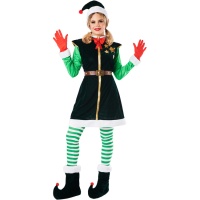 Fato de Duende com Estrelas para Mulher