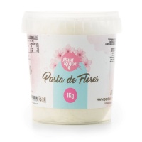 Pasta de flor branca 1 kg - Sweetkolor
