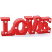Figura Amor led vermelho