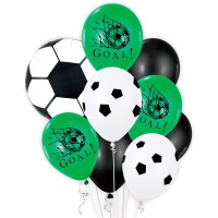Bouquet Goal Football - 9 peças