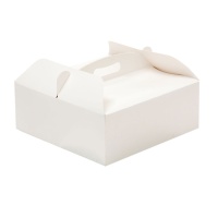 Caixa para bolo quadrada de 33,5 x 33,5 x 12 cm - Decora