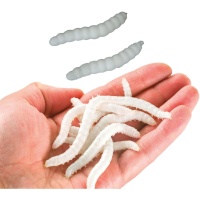 Minhocas elásticas 4 cm - 20 peças.