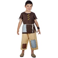 Fato de camponês medieval para criança