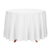 Toalha de mesa branca de 2,30 m