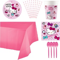 Kit de festa Hello Kitty - 8 pessoas