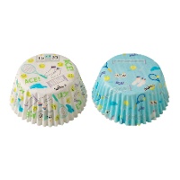 Forminhas para cupcakes Tênis - Decora - 36 unidades