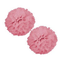 Pendente pompom redondo 42 cm - 2 unid.