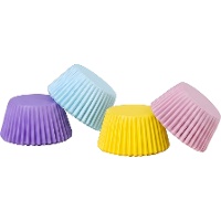 Cápsulas para cupcakes de 3,2 cm cores pastel - Decora - 200 unidades