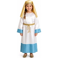 Fato de Virgem Maria para criança